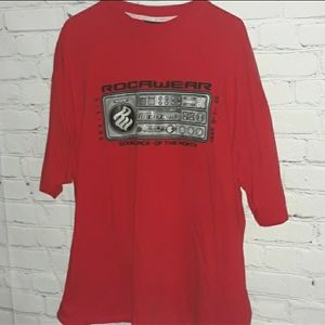 Rocawear Sz: XL Mens Red Tee Shirt...